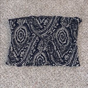 Navy blue & white Tube top